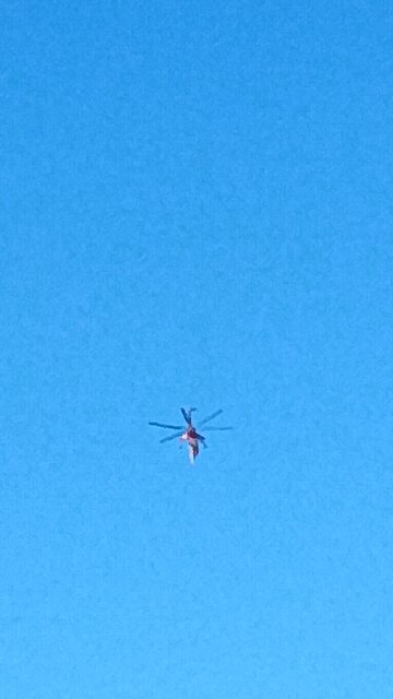 Draccopter stalking humans