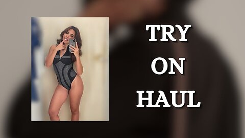 [NYE] Transparent Try On Haul | See Through Fashion Trends