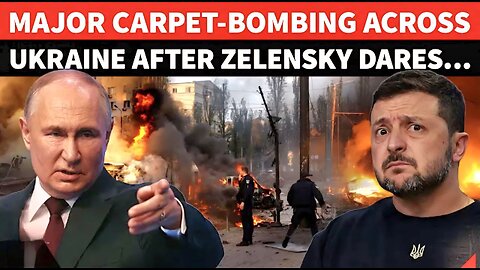 Hellfire In Ukraine As Putin ‘Responds’ To Zelensky’s New Dare; Massive Strikes Across Cities