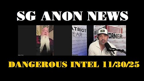 David Nino Rodriguez Dangerous Intel 11/30/25 - Global EBS, 3 Day Blackout!