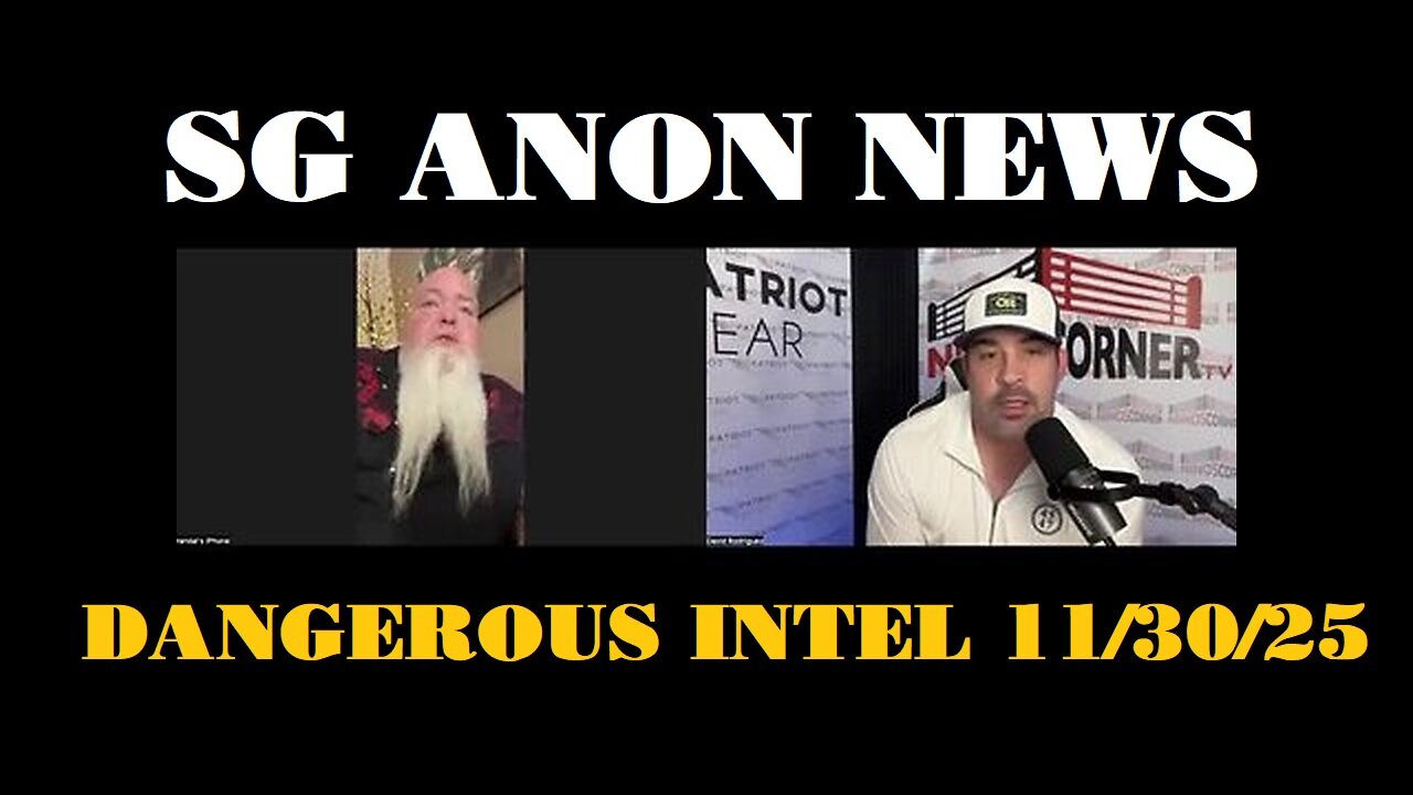 David Nino Rodriguez Dangerous Intel 11/30/25 - Global EBS, 3 Day Blackout!