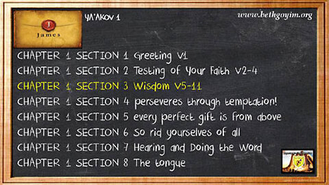 BGMCTV The City Gate Messianic Bible study YA'AKOV "James" PART 3