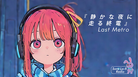 Sora Lofi Radio | Vocaloid Last Metro(Official MV) 🎶🍥