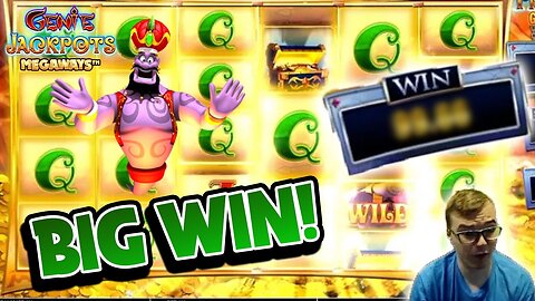 GENIE JACKPOT MEGAWAYS PAYS BIG!