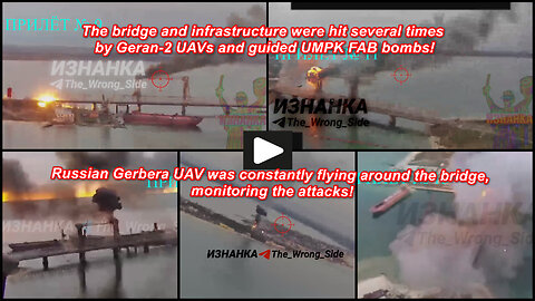 Odessa region: Russian strike on Zatoka railway bridge and infrastructure