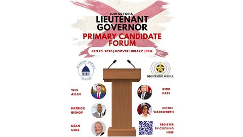 Alabama Lieutenant Governor Forum