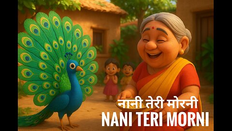 Nani Teri Morni - नानी तेरी मोरनी 🦚 | Hindi Nursery Rhyme