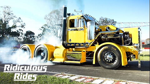 The 900HP Custom Burnout Truck