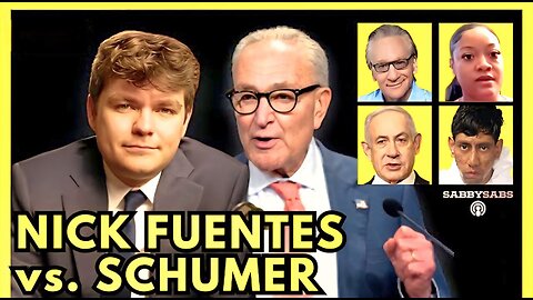 NICK FUENTES vs. SCHUMER, BILL MAHER SCHOOLED, PREGNANT WOMAN REMOVED, ISRAEL MYTH, COCKROACH MAN