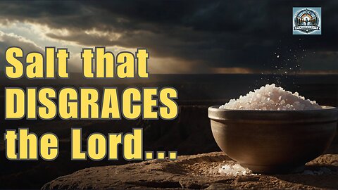 Jesus Said “You Are Salt”... But What If You’re Not Anymore?