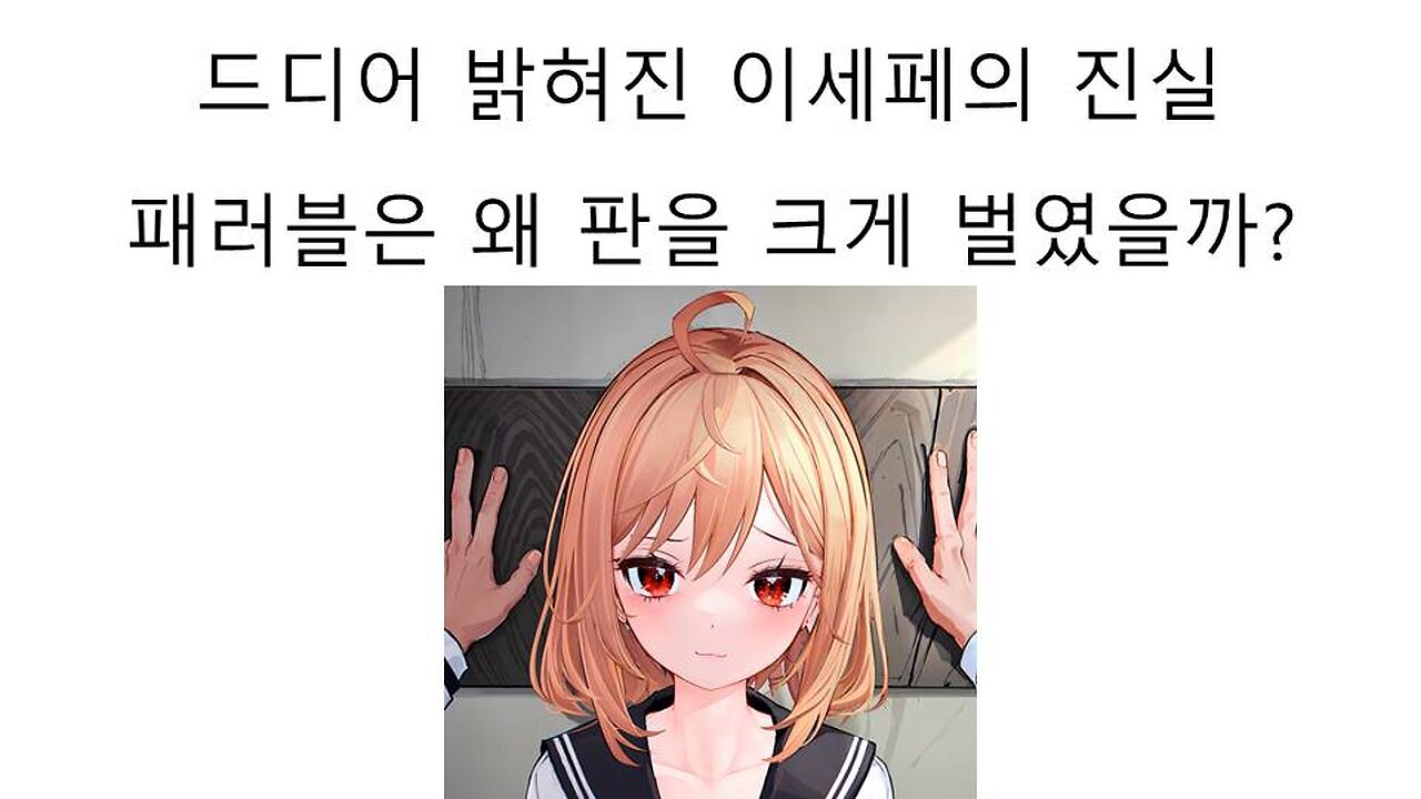 마침내 밝혀진 이세페의 진실 패러블이 이세페 판을 크게 키운 이유는? #이세돌 #우왁굳 #왁타버스 #반값티켓 #패러블 #논란