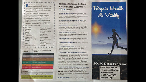 Ionic Detox for Whole Body Treatment