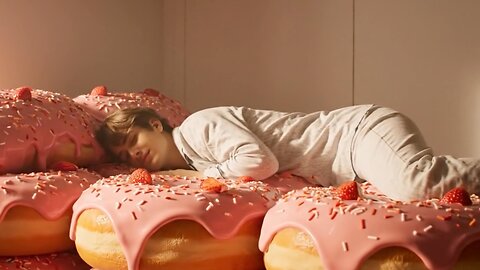 Would YOU Sleep In A Bed Made Of Donuts?
