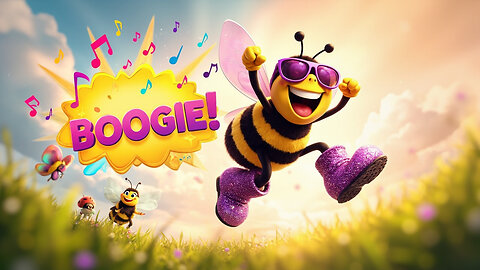 Bee Leads the Boogie! 🐝 Buzz & Dance with the Hive
