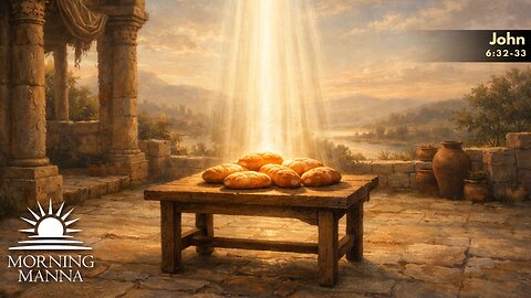 Morning Manna - Jan 16, 2026 - John 6:32-33 - Drawn by the Father: Bread from Heaven 10-2026