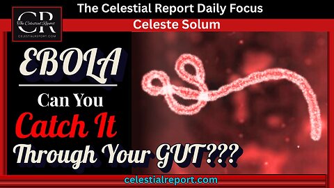 Ebola- Can You Catch It Through Your GUT????