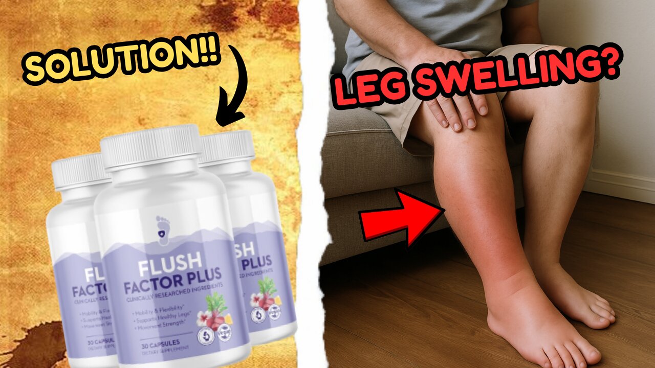 FLUSH FACTOR PLUS PILLS (WATCH THIS!!) Flush Factor Review - Feet Swelling and Ankle Swelling