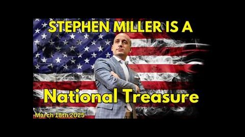 Stephen Miller Is A National Treasure - Wendy Bell Radio Show.