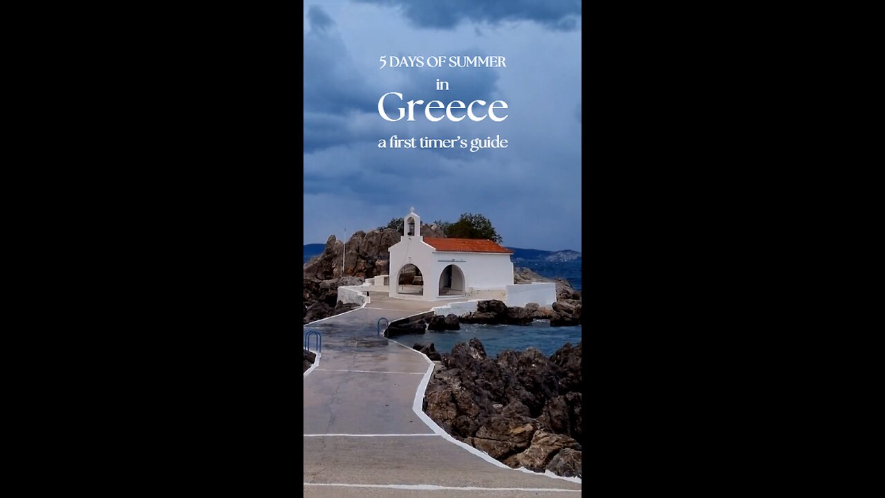 🌞 5 Days of Summer in Greece: A Dreamy Island-Hopping Escape