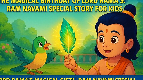 **The Magical Birthday of Lord Rama 🌟 | Ram Navami Special Story for Kids**
