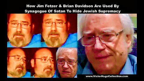 Dave Gahary FTJ Media Exposes How Jim Fetzer Brian Davidson Are Used To Censor Hide Jewish Supremacy