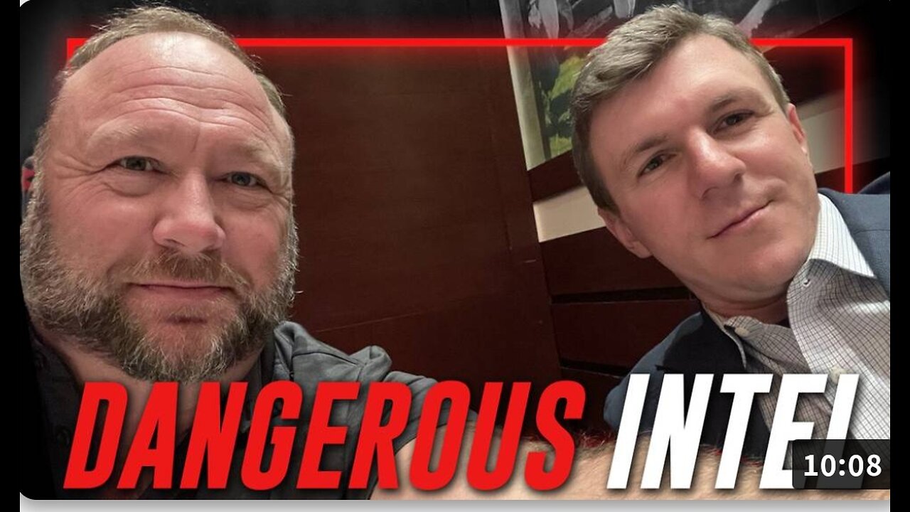 BREAKING EXCLUSIVE: James O'Keefe Has Revealed To Alex Jones That He Is About To Release The Two Biggest & Most Dangerous Stories Of His Career