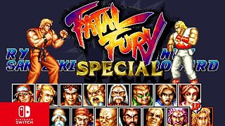 All Fatal Fury Games (not including ports and KoF)