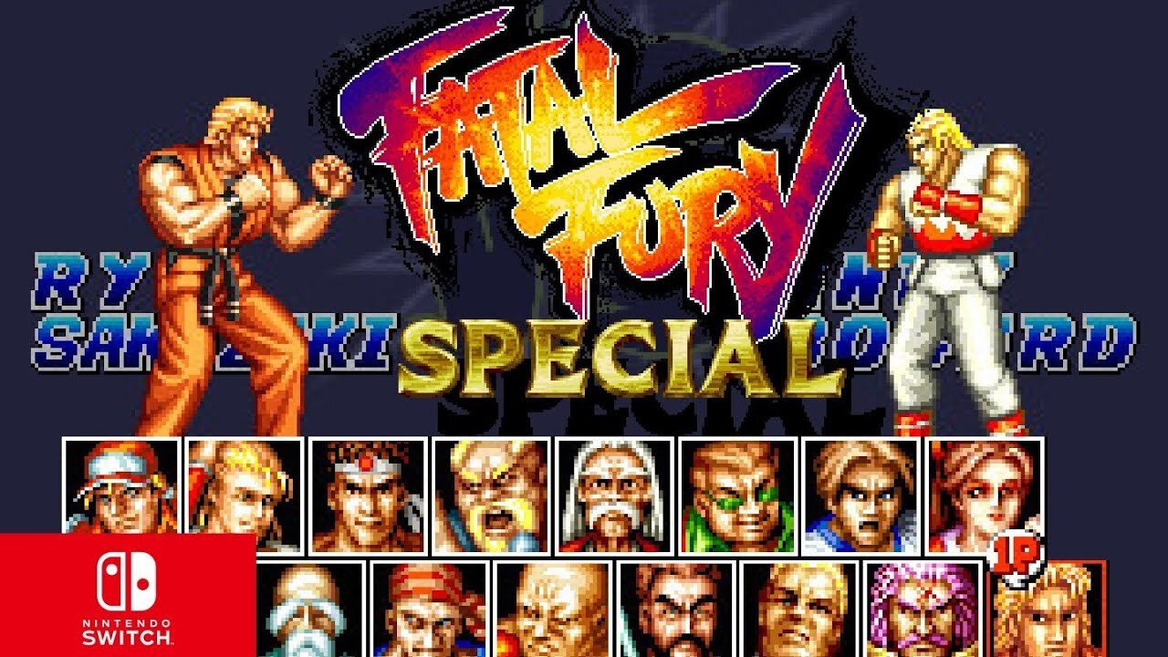 All Fatal Fury Games (not including ports and KoF)
