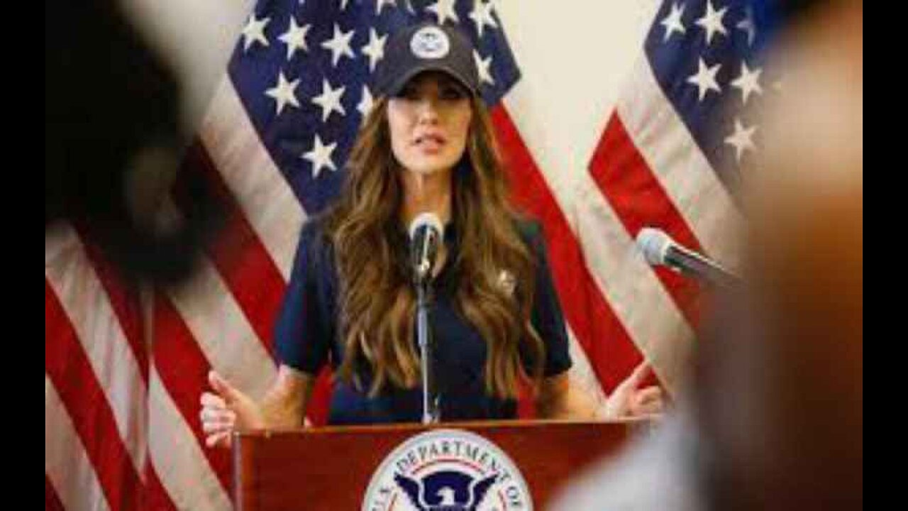 Allergic Reaction Sends Homeland Sec Noem to D.C. Hospital