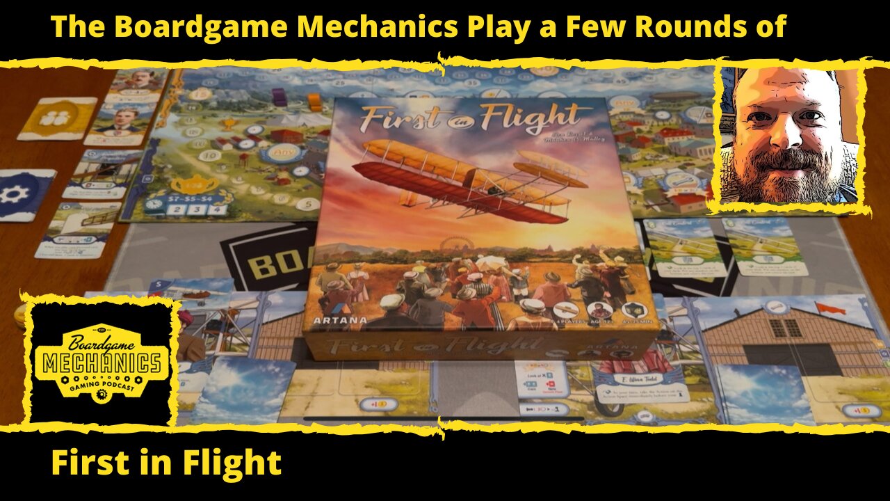 The Boardgame Mechanics Play a Few Rounds of First in Flight