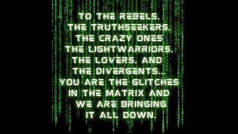 7 signs you are unplugged from the Matrix