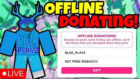 🔴 LIVE PLS DONATE 🔴 _ 🤑 DONATING ROBUX to VIEWERS 🤑 _🎉250+ ROBUX Giveaways🎉_