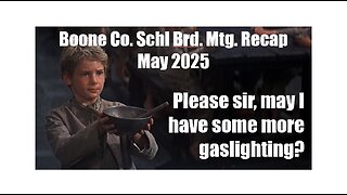 Boone School Brd Mtg May 2025 Recap