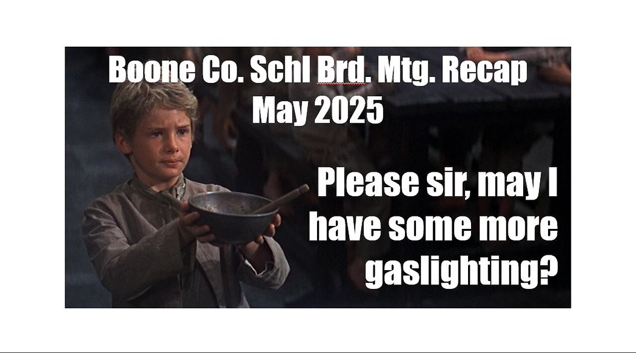 Boone School Brd Mtg May 2025 Recap