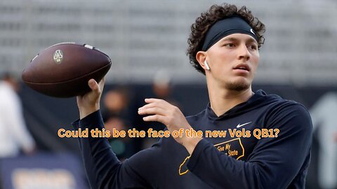 Looks like Joey Aguilar could be a Tennessee Volunteer the next year