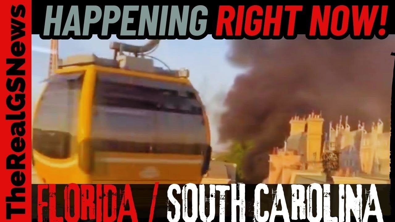 🚨 STATE OF EMERGENCY DECLARED IN SOUTH CAROLINA / WALT DISNEY WORLD EPCOT PARK FIRE