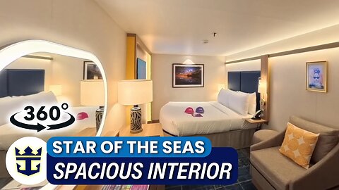 Spacious Interior Cabin 14745 | Star of the Seas First Look 360°