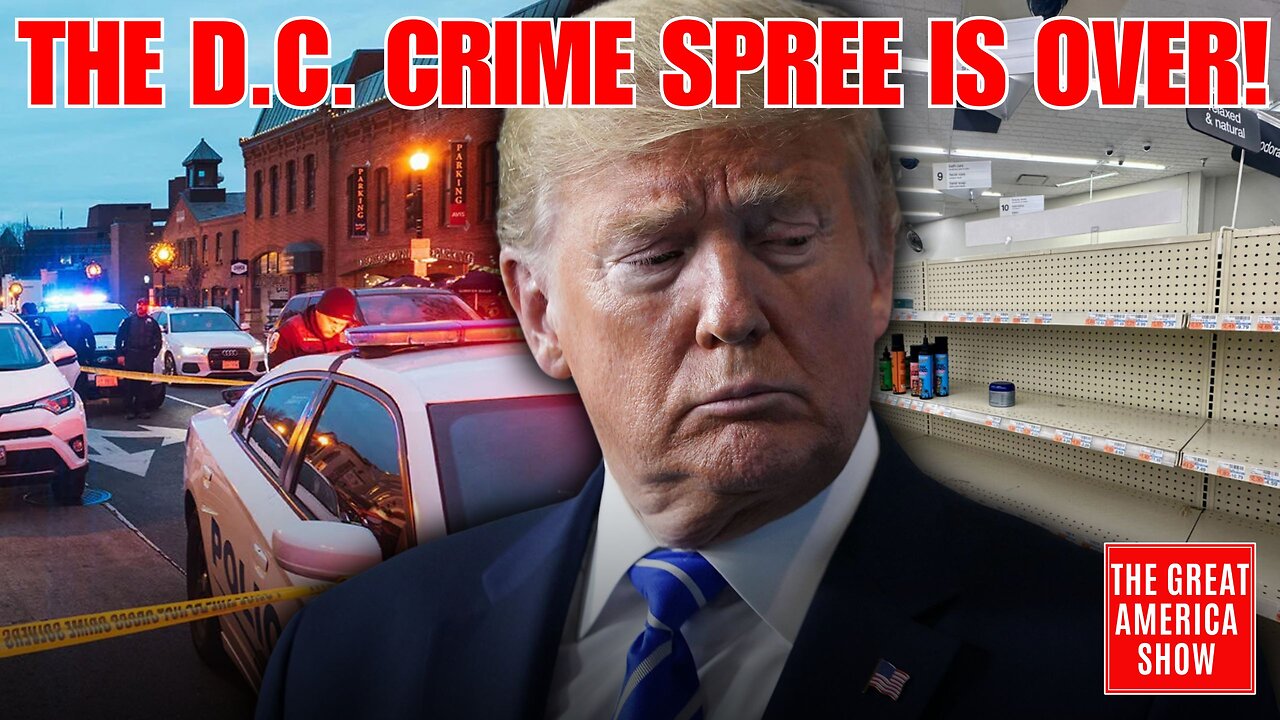 It's Liberation Day in DC - Trump takes control of the the crime ridden city, California is next!
