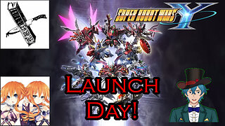 [Chatters Urgently Needed!] Launch Day Stream! Let's Stream Super Robot Wars Y!