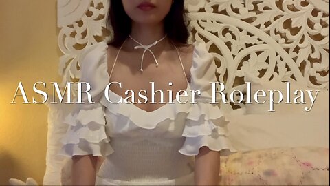 ASMR Clothing Store Cashier Checkout