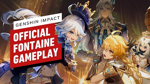 Genshin Impact Official Fontaine Gameplay
