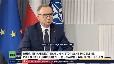 Duda: Es handelt sich um historische Probleme, Polen hat Verbrechen der Ukrainer nicht vergessen