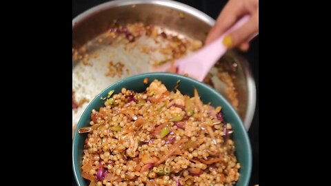 Jowar Veg stir fry