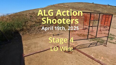 ALG USPSA 🏆 Stage 4 - LO Win!
