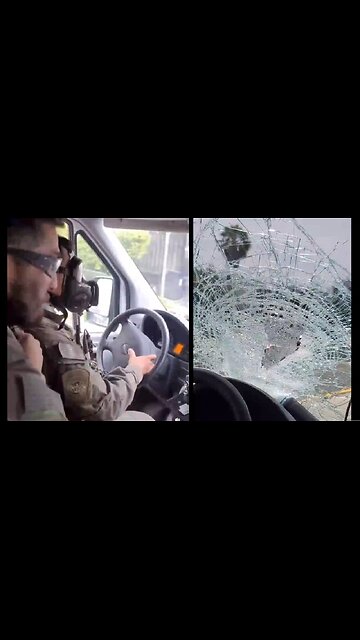 🚨“How many foreign sabotage teams have been activated to fight ICE in LA” ~ Ezra Cohen retweets this video of CBP agents’ perspective inside their vehicle 6.07.25