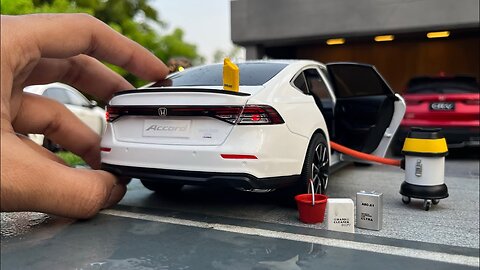 Unboxing 2025 Honda Accord 118 Scale Diecast Model Car Licensed by Honda.