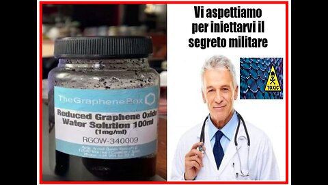 OSSIDO DI GRAFENE:MATERIALE PRESENTE IN QUESTO VACCINO E' LO STESSO CHE E' STATO OSSERVATO IN ALTRI TIPI DI INIETTABILI E LA CUI COMPOSIZIONE NON E' DICHIARATA