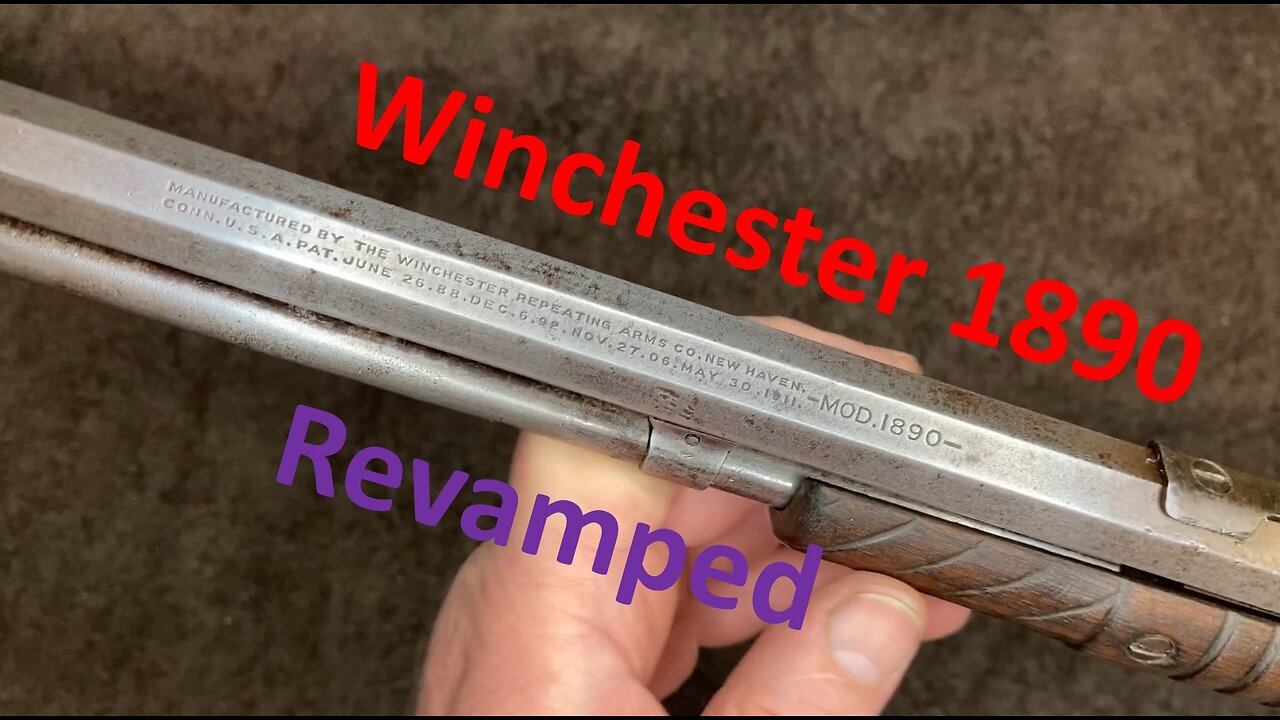Winchester 1890 - Disassembly/Assembly, Conservation & Repair