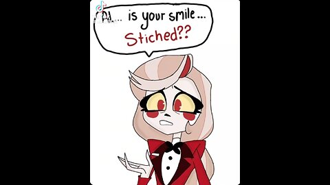 Alastor… Is yo smile stitched? #hazbinhotel #shorts #animationmeme #digitalart #sprunki