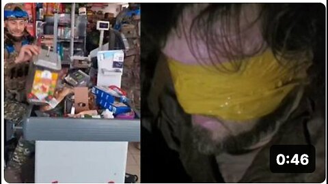 "Before and After: AFU Looter in Kursk"